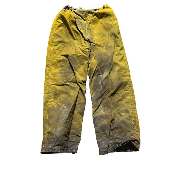 Survivair Other - Thrashed Vintage Firefighter Turnout Pants Body Guard Survivair Men’s Size 30x27